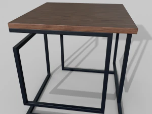 Conceito de mesa labirinto Modelo 3D