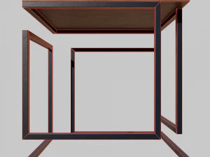 Labyrinth table concept 3D Model