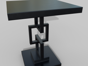 Table Chain 3D Model