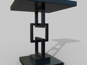 Table Chain 3D Model