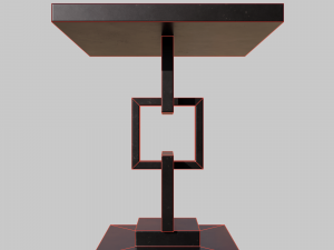 Table Chain 3D Model