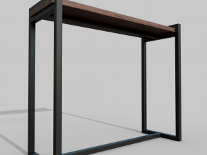 Bar table 3D Model