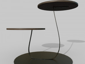 Coffee table Mushrooms 3D Модель