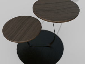 Coffee table Mushrooms 3D Модель