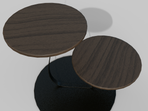 Coffee table Mushrooms 3D Модель