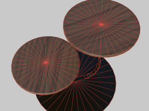Coffee table Mushrooms 3D Модель