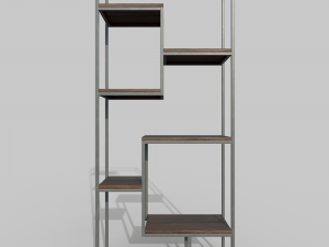 Bookshelf concept Modelo 3D