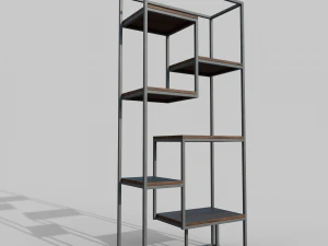 Bookshelf concept 3D Model