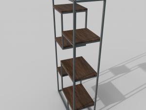 Bookshelf concept Modelo 3D