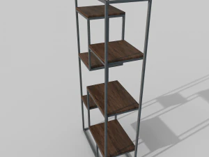 Bookshelf concept 3D Model