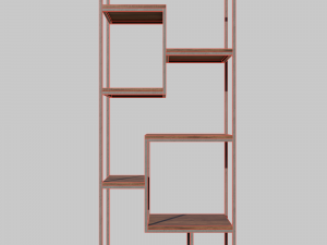 Bookshelf concept Modelo 3D