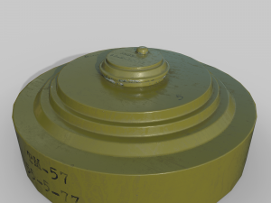 Mine TM-57 3D Model