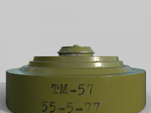 Mine TM-57 3D Model