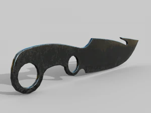J&auml;germesser 3D Modell
