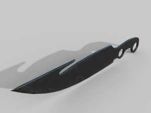 Hunters knife 3D 模型