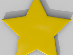 Simple star 3D Модель