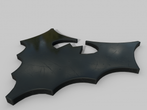 Bat silhouette Model 3D
