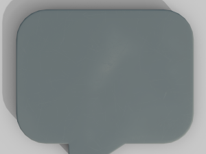 Hat icon Modelo 3D