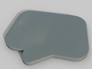 Hat icon 3D Model