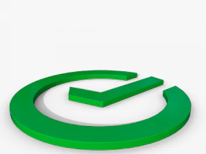 Sber logo 3D Model
