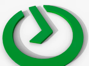 Sber logo 3D Model