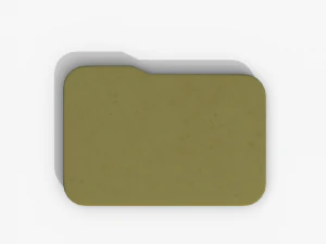 Symbol Folder 3D Model