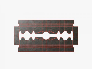 Simple blade 3D Model