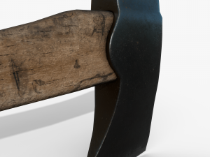 Old axe 3D Модель