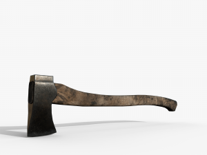 Old axe 3D Модель