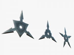 Shuriken collection 3D मॉडल