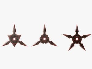 Shuriken collection Modelo 3D
