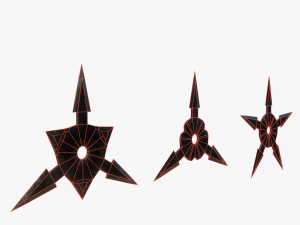 Shuriken collection Modelo 3D