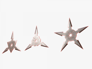 Shuriken collection Modelo 3D