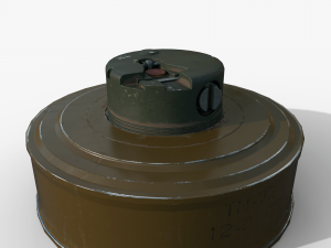 Mine TM-72 3D Model