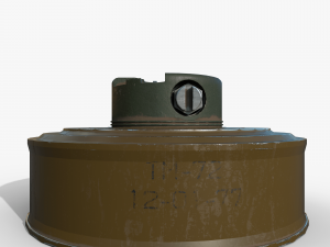 Mine TM-72 3D मॉडल