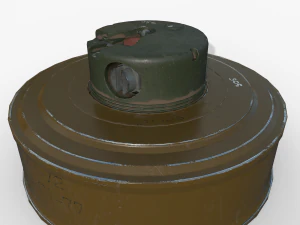 Mine TM-72 3D Model