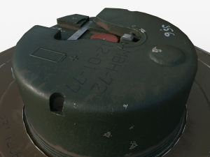 Mine TM-72 3D मॉडल
