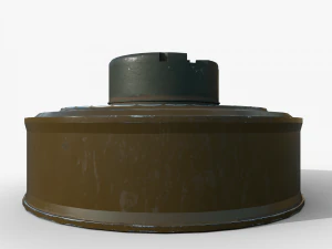 Mine TM-72 3D Model
