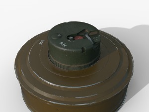 Mine TM-72 3D मॉडल