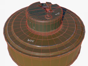Mine TM-72 3D Model