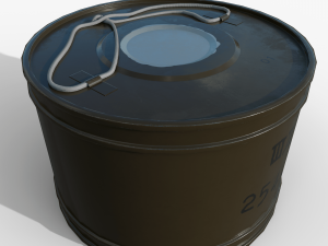 Smoke bomb DM-11 3D Model