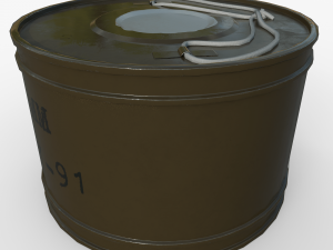 Smoke bomb DM-11 3D 模型