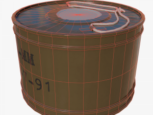 Smoke bomb DM-11 3D 模型