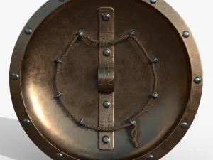 Spartan shield 3D Model