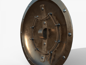 Spartan shield Model 3D