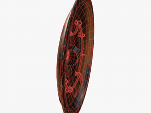 Spartan shield Model 3D