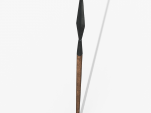 Simple spear 3D मॉडल