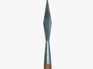 Simple spear 3D Model
