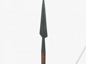 Greek Spear Model 3D