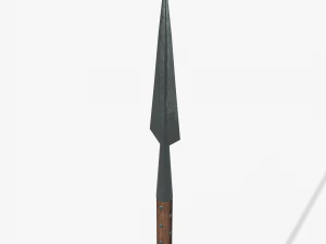 Greek Spear 3D Model